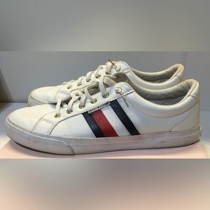 Tommy Hilfiger Lightz White/Red/Blue Slip-On Sneakers Size 8.5